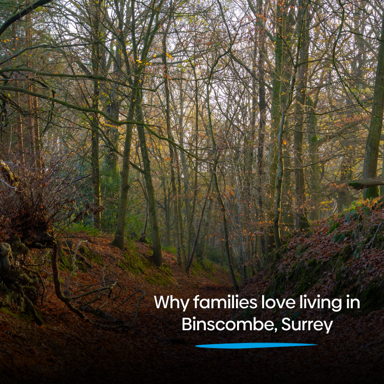Why families love living in Binscombe, Surrey