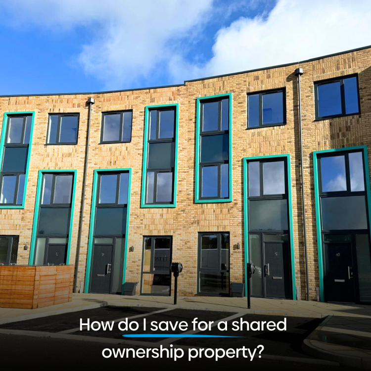 How do I save for a shared ownership property?